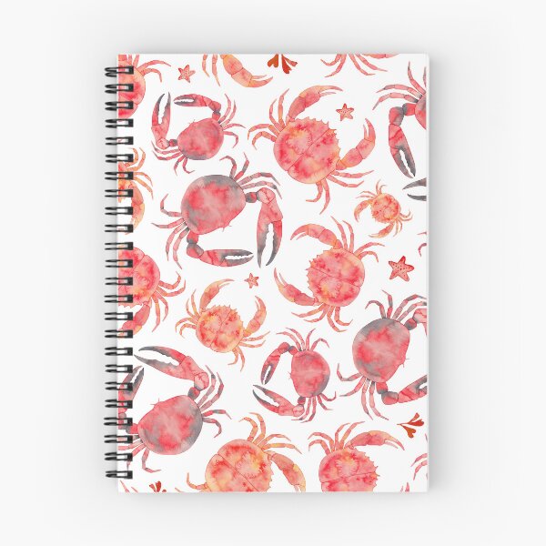 Item preview, Gone Crabbing - Watercolour crab in red and orange  designed and sold by Elena  O'Neill.