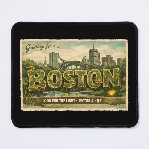 Item preview, Look For The Light Post-Urban Travel Poster designed and sold by agearb.