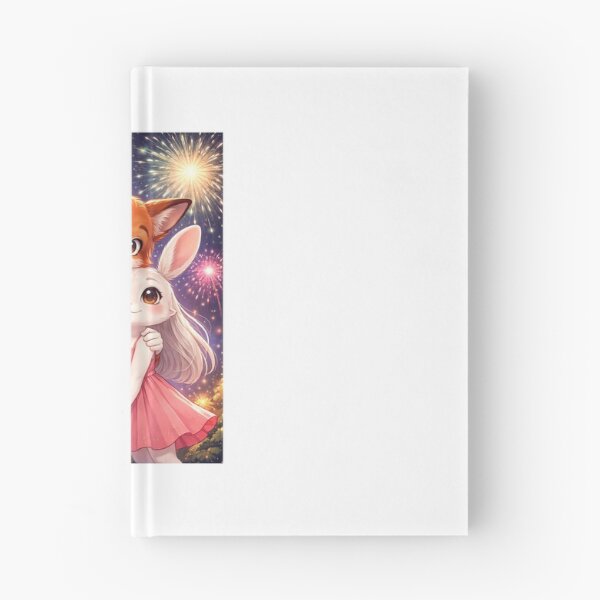 Item preview, Romantic fox and bunny fireworks designed and sold by Dharshu25.