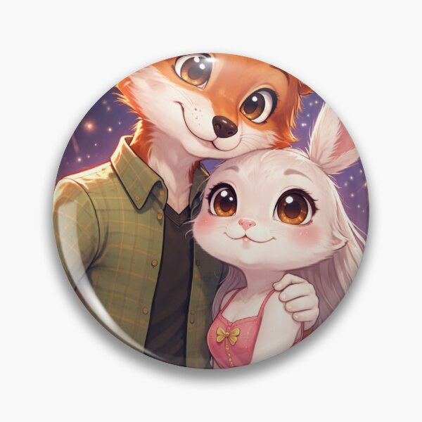 Item preview, Romantic fox and bunny fireworks designed and sold by Dharshu25.