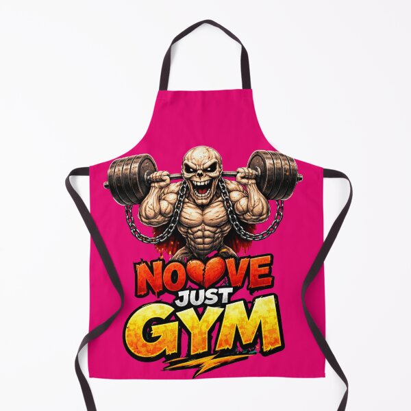 Item preview, No Love Just Gym – Hardcore Fitness Motivation Design designed and sold by Gym4Studio.