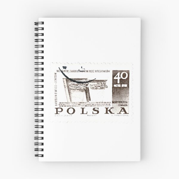 Item preview, Poland Polska Polish Vintage Brown Postage Stamp designed and sold by red-amber65.