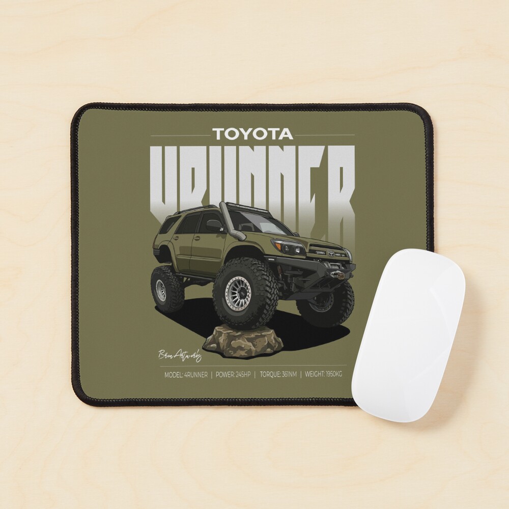"Toyota 4Runner" Sticker for Sale by BronArtworks | Redbubble