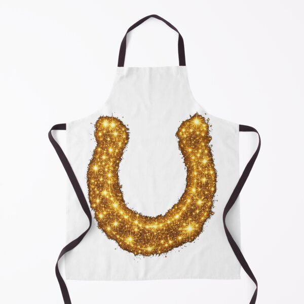 Item preview, Golden Lucky Horseshoe. Symbol of Luck and Prosperity. designed and sold by Nika Art Studio.