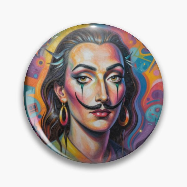 Artikelvorschau, Surreal Street Art Portrait with Bold Colors and Modern Urban Vibes entworfen und verkauft von FotoworldEdel.