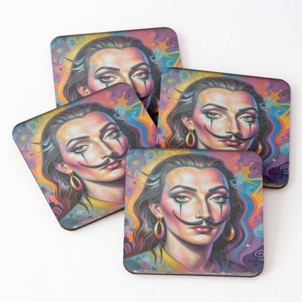 Item preview, Surreal Street Art Portrait with Bold Colors and Modern Urban Vibes designed and sold by FotoworldEdel.