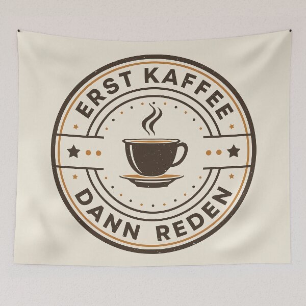 Item preview, First coffee, then talk | Morning Grump Design designed and sold by Everdreeam.