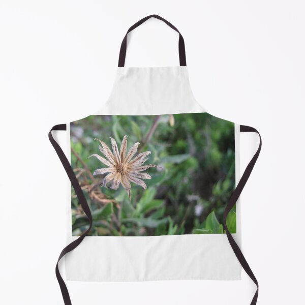 Item preview, Dried Wildflower Seed Head Close-Up in Green Grass, Macro Nature Detail and Texture designed and sold by Nmallia.