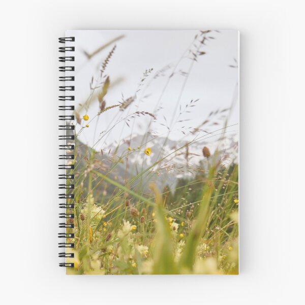Item preview, Wildflowers and Snowy Peaks designed and sold by AKI | Art Kode of Imagination.