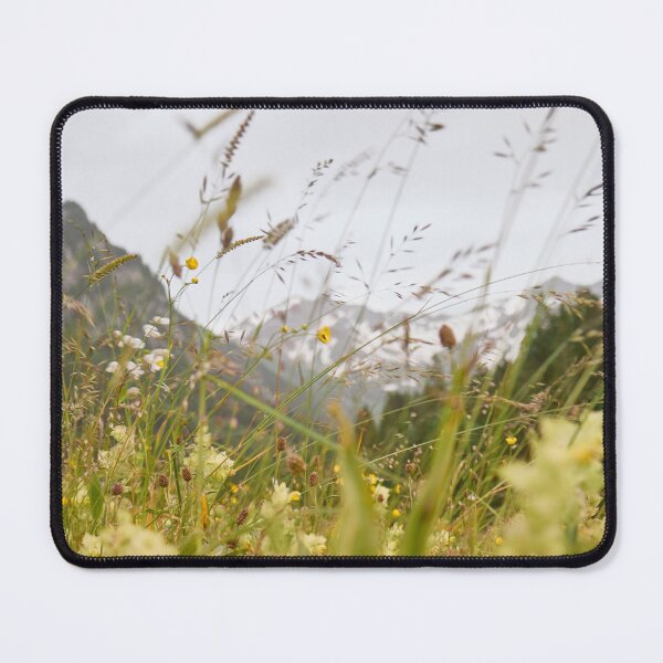 Item preview, Wildflowers and Snowy Peaks designed and sold by AKI | Art Kode of Imagination.