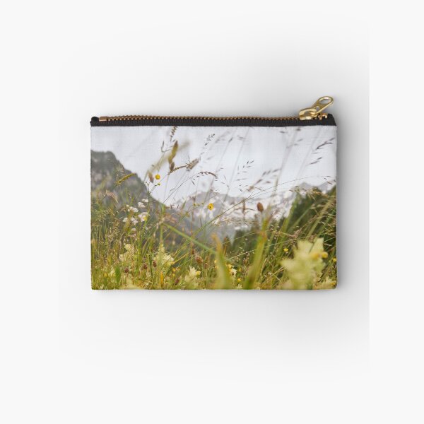 Item preview, Wildflowers and Snowy Peaks designed and sold by AKI | Art Kode of Imagination.