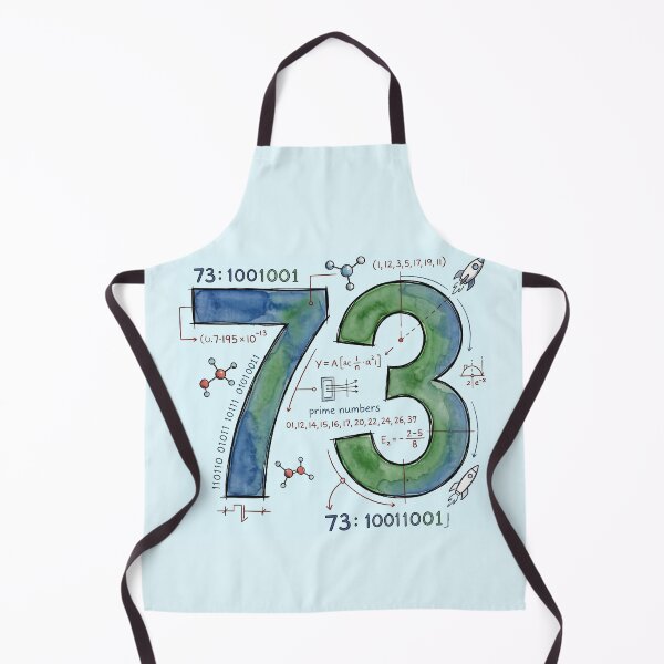 Item preview, The Number 73 The Big Bang Theory designed and sold by Screen Lore.