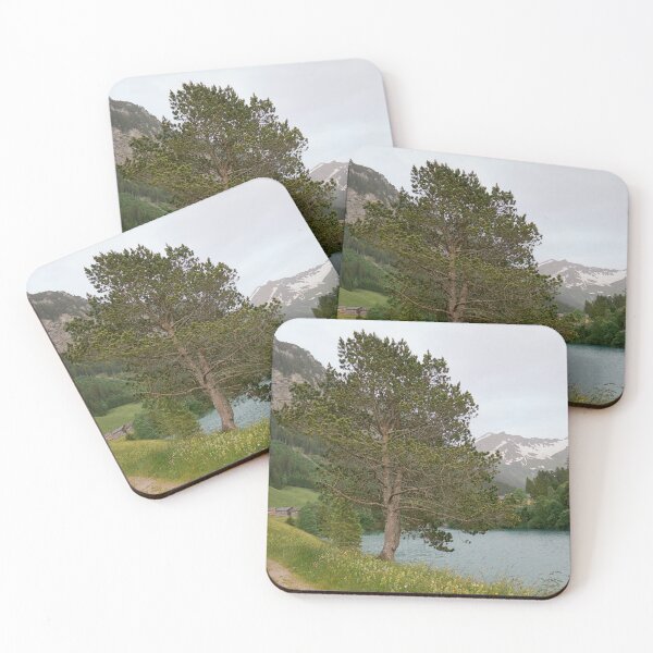 Item preview, Pine Tree by the Emerald Lake designed and sold by AKI | Art Kode of Imagination.