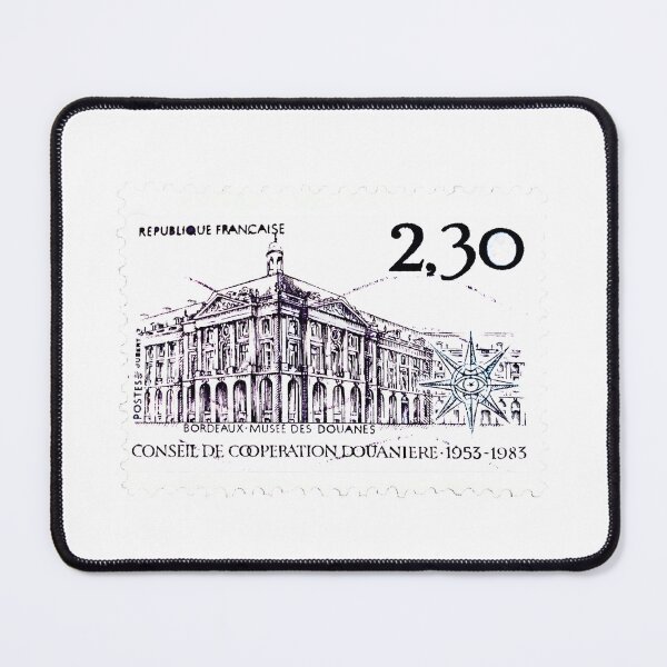Item preview, French Conseil De Douaniere Vintage Postage Stamp designed and sold by red-amber65.