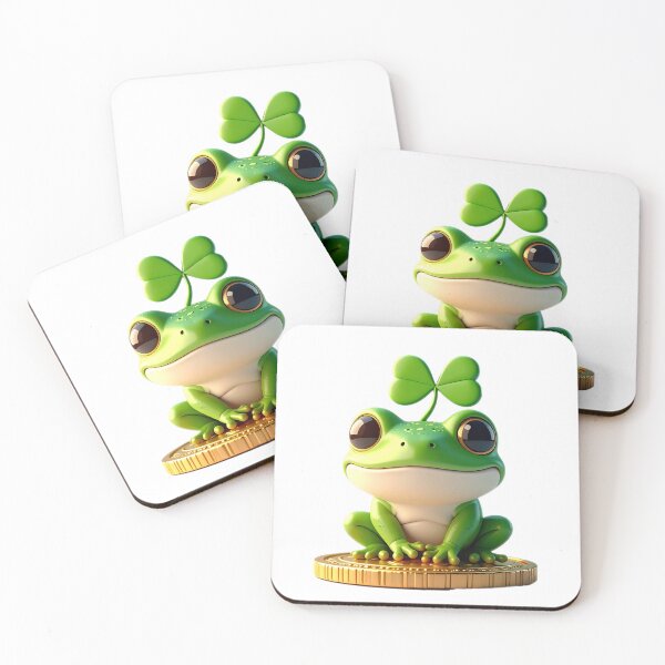 Item preview, Lucky Frog - Smiling Fortune designed and sold by ChipchaOddities.