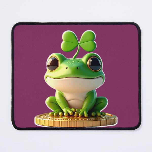 Item preview, Lucky Frog - Smiling Fortune designed and sold by ChipchaOddities.