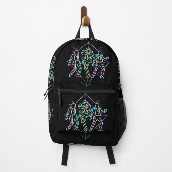 Item preview, MJ Triple Dancers Neon Glow Dance Art designed and sold by ExploreAura Studio.