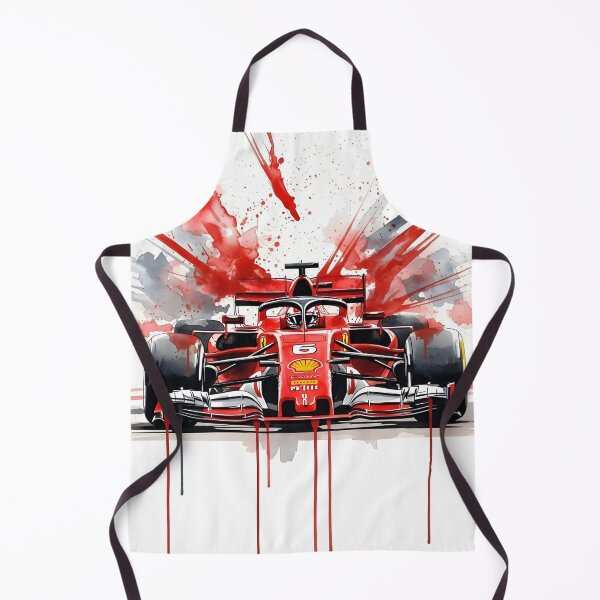 Item preview, Ferrari Formula 1 Watercolor Illustration – F1 Racing Car Motorsport Art designed and sold by Motorline44.