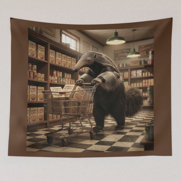 Item preview, Anteater Stocks up on Some Eats designed and sold by Tridentulus.