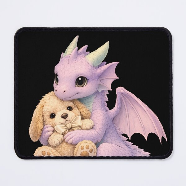 Item preview, Lavender Baby Dragon Hugging Plush designed and sold by Hatchling Hollow.