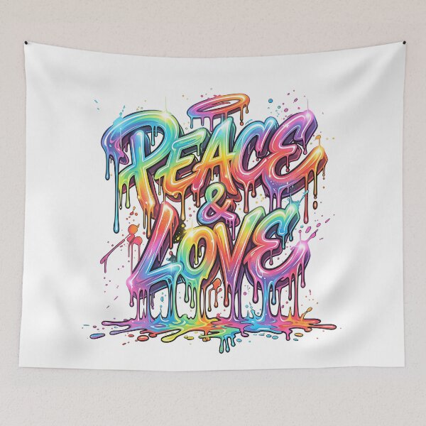 Item preview, Electric Graffiti Love designed and sold by RH Design Lab.