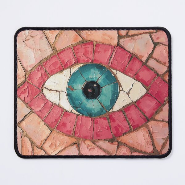 Item preview, Evil Eye Art : Boho Spiritual Protection Design, Oil Paint Texture Aesthetic designed and sold by Veryniq.