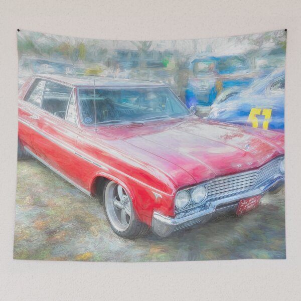 Item preview, 1965 Red Buick Skylark Custom Coupe X101 designed and sold by RichFrancoCars.