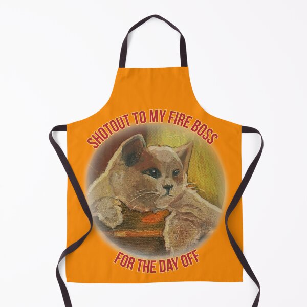 Item preview, Shotout To My Fire Boss - Funny Cat Boss designed and sold by Reniferka Artifacts.