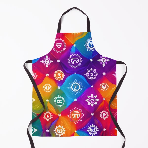 Item preview, Colorful Chakra Energy Sacred Symbols designed and sold by Good Vibes .