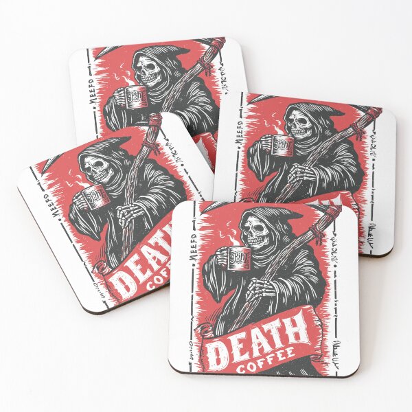 Item preview, Death Needs Coffee Reaper designed and sold by Region.