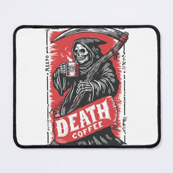 Item preview, Death Needs Coffee Reaper designed and sold by Region.