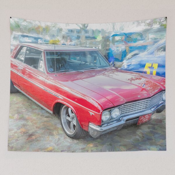 Item preview, 1965 Red Buick Skylark Custom Coupe X103 designed and sold by RichFrancoCars.