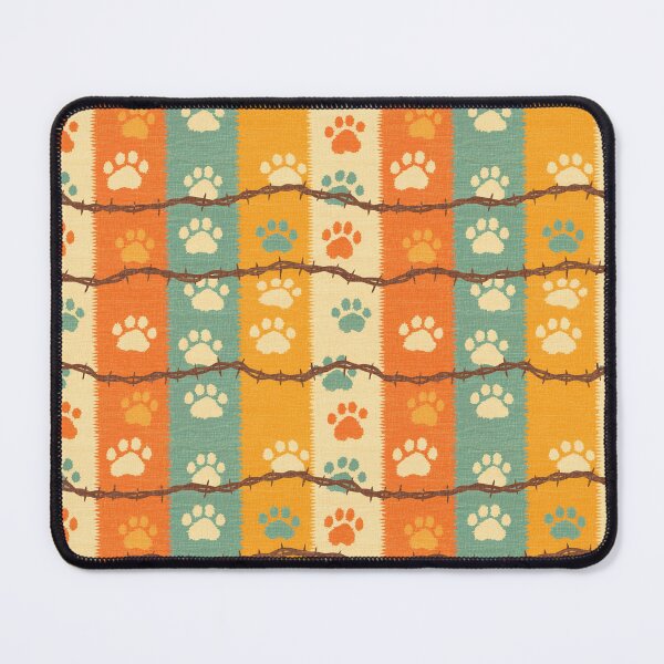 Item preview, Western Paw Print Patchwork designed and sold by bubblegoth.