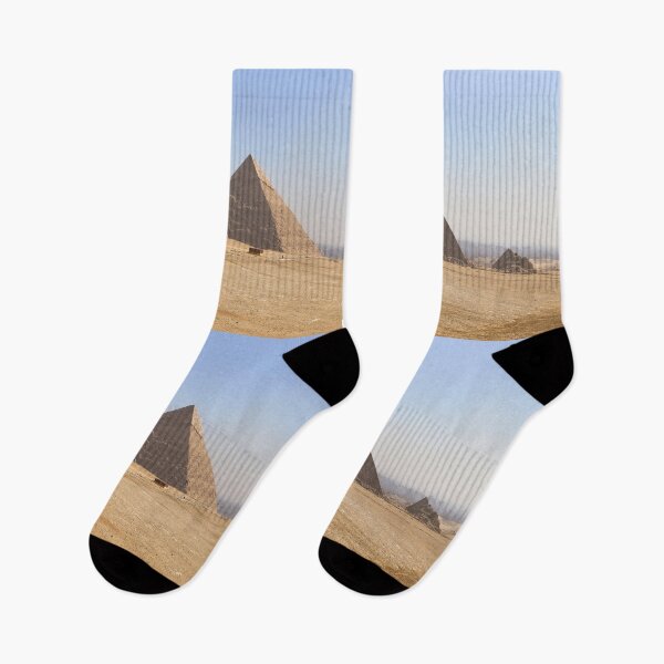 Item preview, Pyramids of Giza panorama. Cairo 2026 designed and sold by Jouko Lehto Photography.