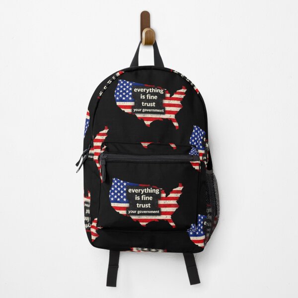 Item preview, Everything is Fine Trust Your Government Political designed and sold by gear-posters.