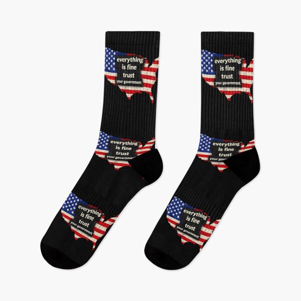 Item preview, Everything is Fine Trust Your Government Political  designed and sold by gear-posters.