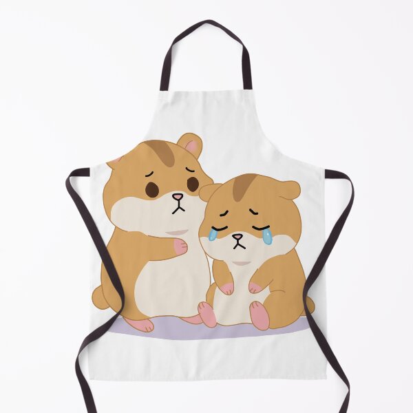 Item preview, Cute Comforting Hamster Sticker- Kawaii Sad Hamster Friends Cartoon designed and sold by pn_terest.