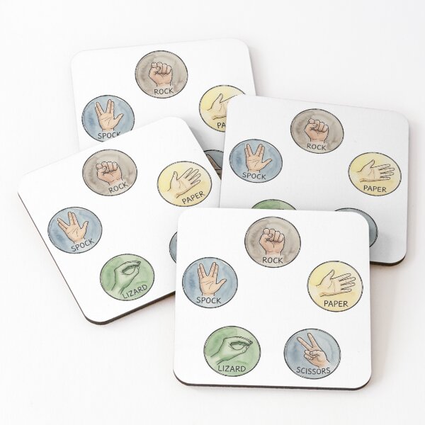 Item preview, Rock Paper Scissors... The Big Bang Theory designed and sold by Screen Lore.