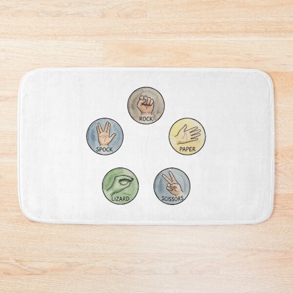 Item preview, Rock Paper Scissors... The Big Bang Theory designed and sold by Screen Lore.