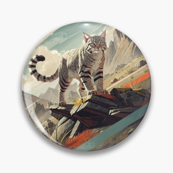Item preview, Andean cat of the high mountains – Wildlife Kings designed and sold by Earth Celebration Designs.