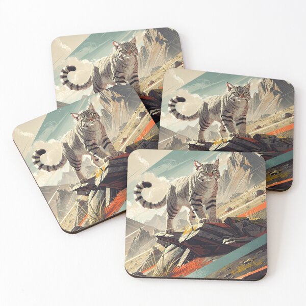 Item preview, Andean cat of the high mountains – Wildlife Kings designed and sold by Earth Celebration Designs.