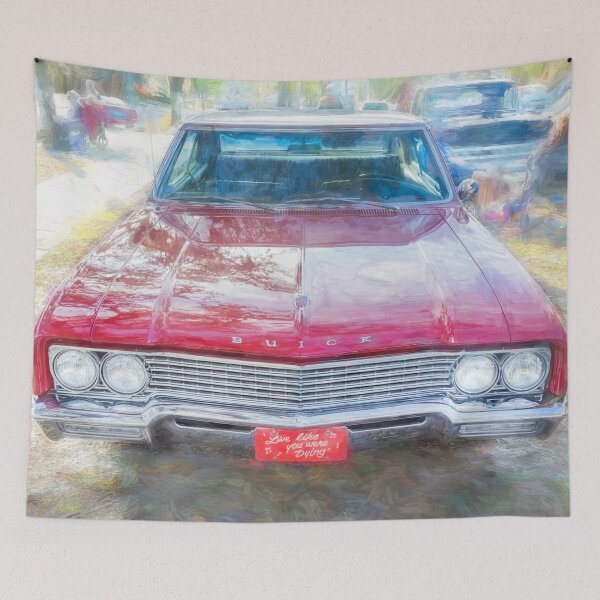 Item preview, 1965 Red Buick Skylark Custom Coupe X107 designed and sold by RichFrancoCars.