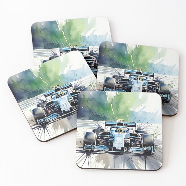 Item preview, Formula 1 Watercolor Racing Car Illustration Modern F1 Motorsport Art designed and sold by Motorline44.