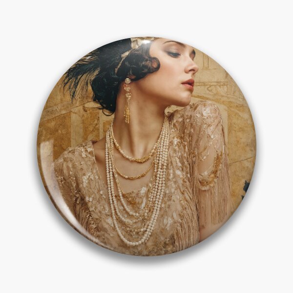 Item preview, Golden Jazz Age – Flapper Glamour designed and sold by ForeverPrintsOK.