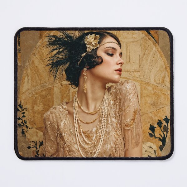 Item preview, Golden Jazz Age – Flapper Glamour designed and sold by ForeverPrintsOK.