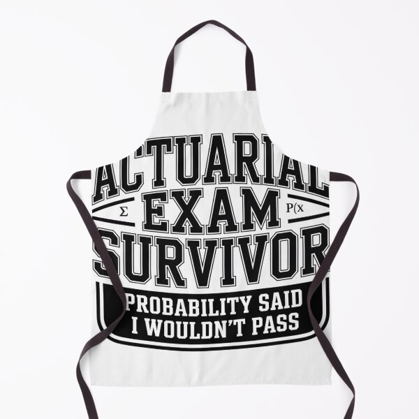 Item preview, Actuarial Exam Survivor – Probability Said I Wouldn’t Pass Vintage Typography designed and sold by Orbit Ink.