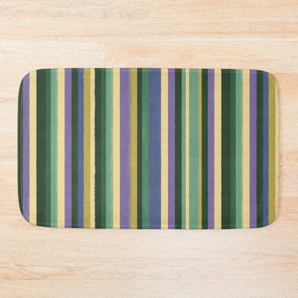 Item preview, Sage Lavender Retro Stripe Pattern designed and sold by bubblegoth.