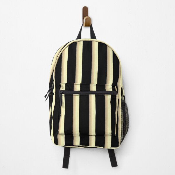 Item preview, Classic Black Cream Vertical Stripes designed and sold by bubblegoth.