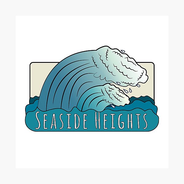 Item preview, Seaside Heights, New Jersey designed and sold by sarao-design.