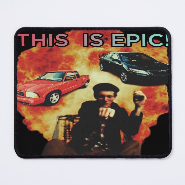 Item preview, Epic Explosion GMC Sonoma Toyota Camery designed and sold by Cat Haven & Rescue .